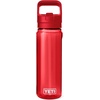 image:imageYETI Yonder 750 ml25 oz Water Bottle with Yonder Straw Cap Pace PurpleRescue Red