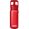 image:imageYETI Yonder 750 ml25 oz Water Bottle with Yonder Straw Cap Pace PurpleRescue Red
