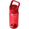 image:imageYETI Yonder 750 ml25 oz Water Bottle with Yonder Straw Cap Pace PurpleRescue Red