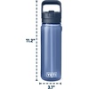 image:imageYETI Yonder 750 ml25 oz Water Bottle with Yonder Straw Cap Pace PurpleRoyal Blue