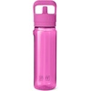 image:imageYETI Yonder 750 ml25 oz Water Bottle with Yonder Straw Cap Pace PurpleWildflower Fuchsia