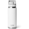 image:imageYETI Rambler 26 oz Water Bottle with Flip Chug Cap NavyWhite