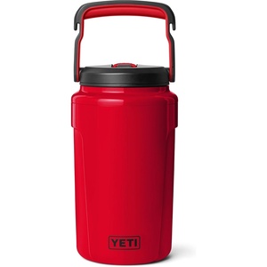 image:imageYETI Silo Half Gallon Insulated Straw Cap Water Jug  Leakproof Lightweight Sports Bottle with Fence Hook Handle  Keeps Drinks IceCold  Ideal for Gym Sports amp Tournaments Cape TaupeRescue Red