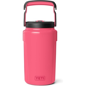 image:imageYETI Silo Half Gallon Insulated Straw Cap Water Jug  Leakproof Lightweight Sports Bottle with Fence Hook Handle  Keeps Drinks IceCold  Ideal for Gym Sports amp Tournaments Cape TaupeTropical Pink